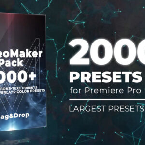 حزمة انتقالات وتأثيرات احترافية لـ Premiere Pro – أكثر من 2000 إعداد مسبق!